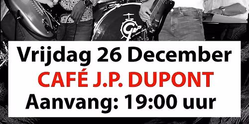 Tweede Kerstdag - Caf\u00e9 J.P.Dupont