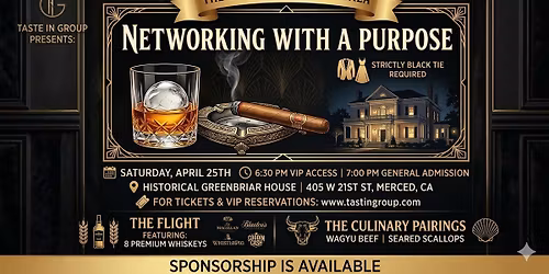 Taste In Group Presents: The Black Tie Whiskey Gala
