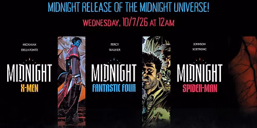 Midnight Release of Marvel Midnight Universe at Crooked Dog Comics
