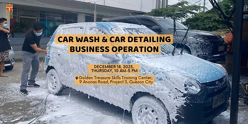 Car Wash and Car Detailing Business Operation Seminar