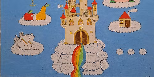 Z\u00e1mek v oblac\u00edch, vernis\u00e1\u017e k v\u00fdstav\u011b obraz\u016f Mika Stardusta