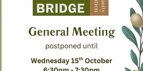 Hamley Bridge Community Association General Meeting