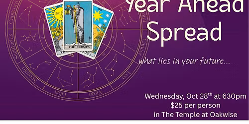Your Year Ahead Spread: Tarot Class
