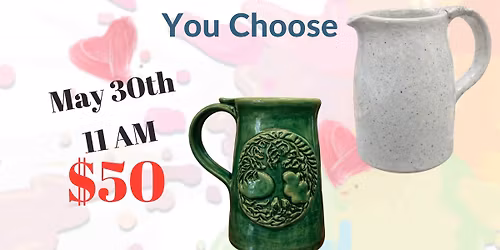 Make a Clay Stein or Pitcher Vase Workshop