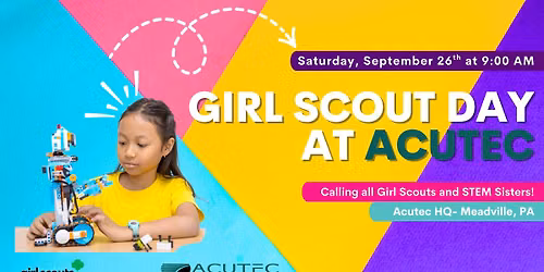 Girl Scout Day at Acutec