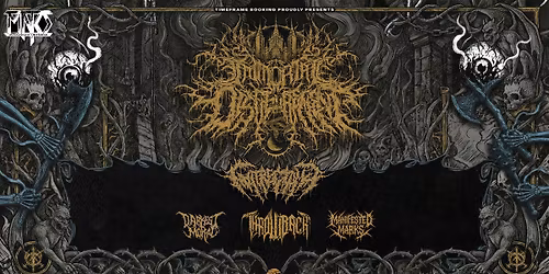 IMMORTAL DISFIGUREMENT (usa) + GUTRECTOMY (ger) + Throwback + Darkest Moral + Manifested Marks