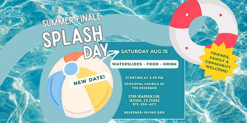 Soak in The Summer: Splash Day
