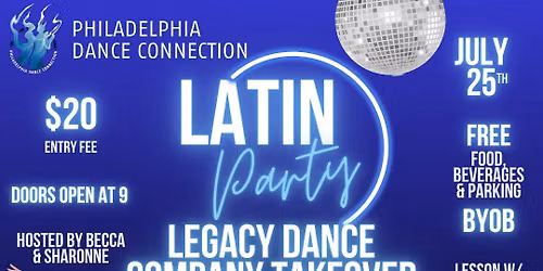 PDC Latin Party Legacy Dance Company Takeover