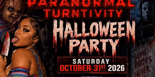 Paranormal Turntivity : Halloween Party