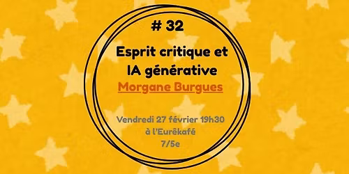 Conf\u00e9rence: Esprit critique et IA g\u00e9n\u00e9rative