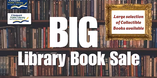 BIG Library Book Sale!