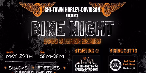 May Bike Night @ Rock Island Public House