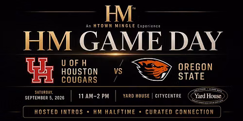 HM GAME DAY | U OF H HOUSTON COUGARS WATCH PARTY