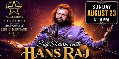 Sufi Sham with Hans Raj Hans