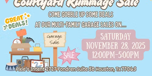 Courtyard Rummage Sale 