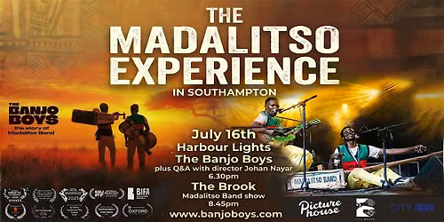 The Madalitso Experience: The Banjo Boys (doc) + Madalitso Band (2 venues)