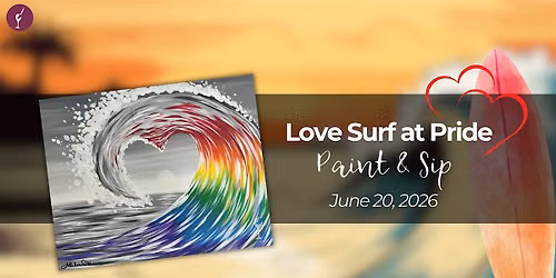 Love Surf at Pride | Paint & Sip