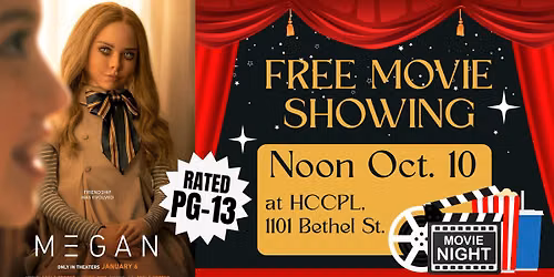 Free Movie Showing -- "M3GAN"