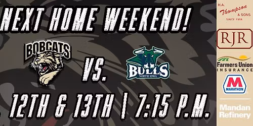 Bismarck Bobcats vs. North Iowa Bulls