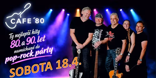 Cafe '80 | pop-rock p\u00e1rty