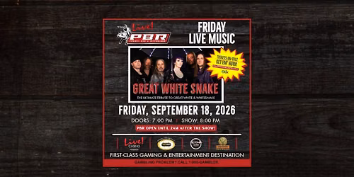 Great White Snake \u2014 The Ultimate Tribute to Great White & Whitesnake