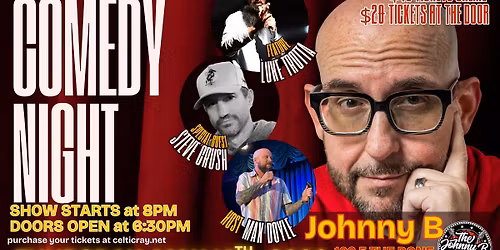 COMEDY NIGHT w\/ Johnny B from 102.5 the Bone