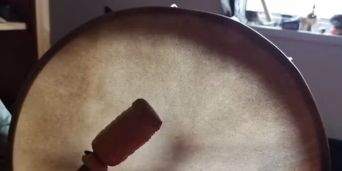 Shamanic drumming circle