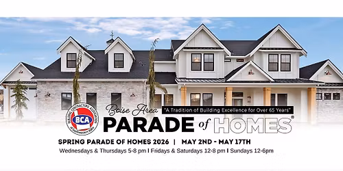 Boise Area Spring Parade of Homes 2026