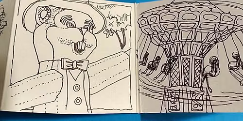 M'sktchrs 2026 MN State Fair Sketching On A Stick
