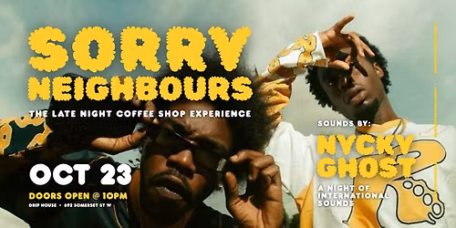 SORRY NEIGHBOURS: JERSEY PARTY, INTERNATIONAL SOUNDS