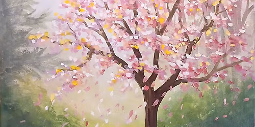 SOLD OUT - "Spring Tree" - Acrylic Painting Class with Melissa Owen