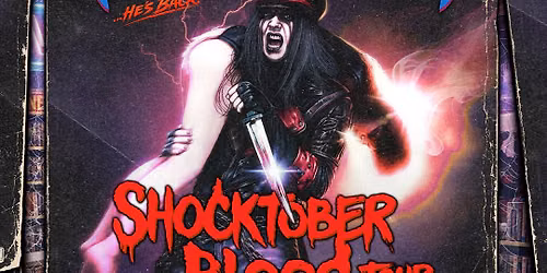 Wednesday 13 "Shocktober Blood Tour 2026" - Pomona, Ca
