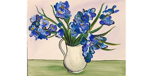 Van Gogh's Blue Irises - Paint and Sip in Phoenix | Classpop!\u2122