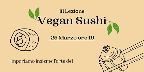 Lezione 3: Vegan Sushi