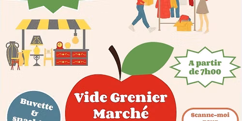 Vide grenier, Marché de producteurs et d'artisans