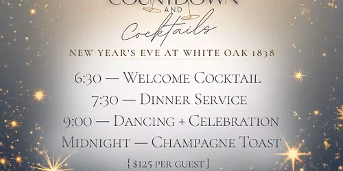 New Years Eve at White Oak 1838