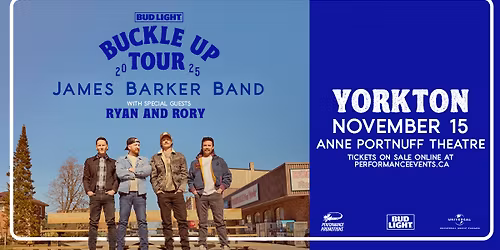 James Barker Band Buckle Up Tour