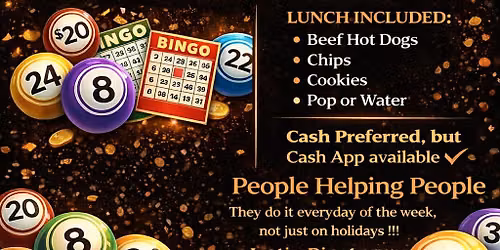 Sidney and Mike's Angels BINGO and Benefit Lunch 