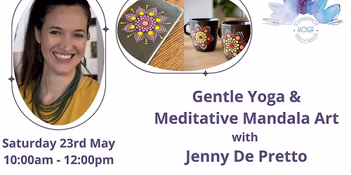 Gentle Yoga and Meditative Mandala Art with Jenny De Pretto