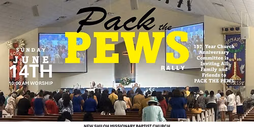 Pack The Pews Rally 