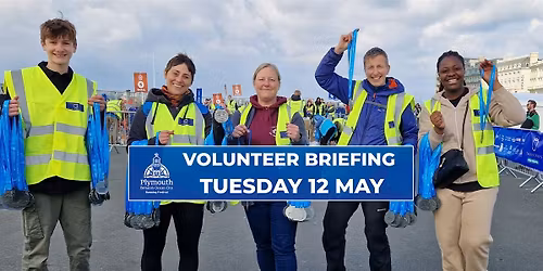 Britain's Ocean City Running Festival Volunteer Briefing 2026