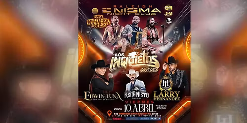 INQUIETOS DEL NORTE, EDWIN LUNA & MAS 