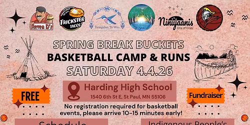 Spring Break Buckets Basketball Camp & Runs