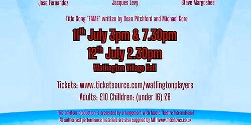 WYPS present Fame Jr