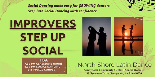 Improvers Step Up Social Night