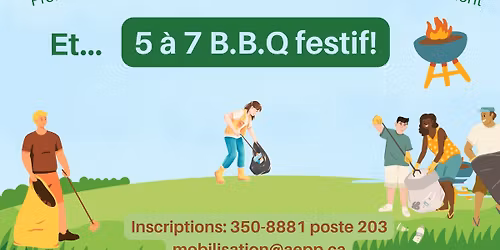 Grande action de propret\u00e9 des AEPP et B.B.Q!