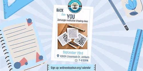Back-to-You Reset - Beginner\u2019s Zentangle\u00ae Class