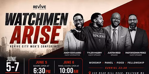 Watchmen Arise: Revive City Church Men's Conference