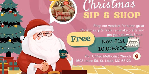 Holiday Sip and Shop