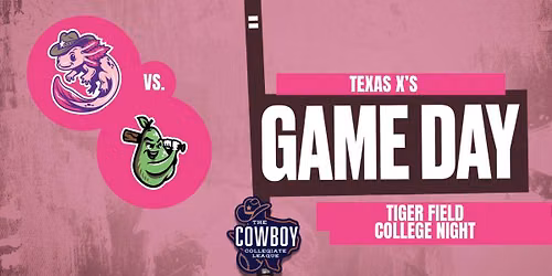 College Night: Cobblers vs. X's